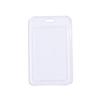 Transparent Card Cover Plastic Bus Card Cover Name Plate Protective Cover Campus Access Card Work Card Set Accessories Lanyard