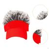 Hair Hat for Men Novelty Baseball Dating Outdoor Adults
