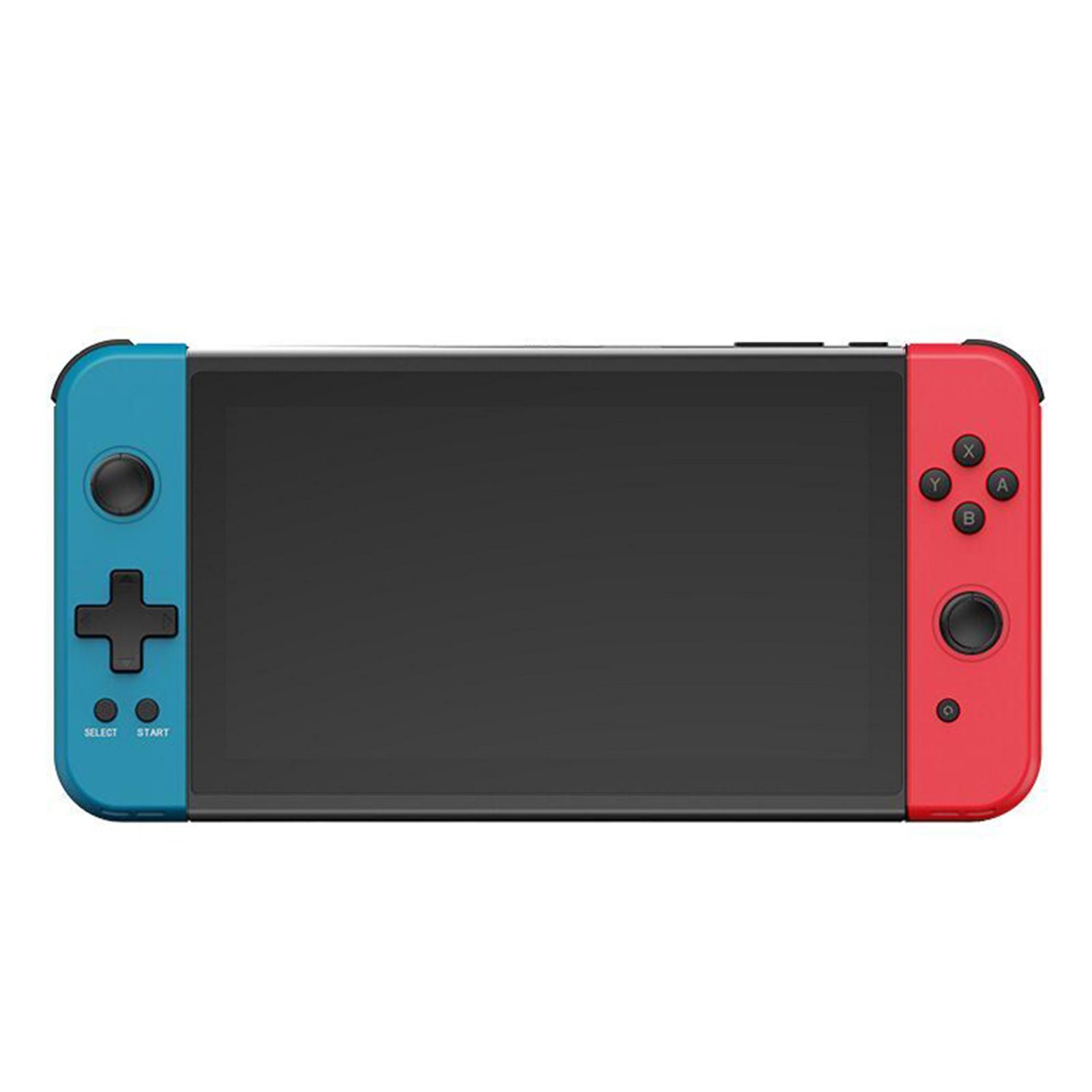 

Ігрова консоль X70 Портативний ігровий плеєр Подвійний вбудований джойстик 3500 ігор 7 дюймів червоний/синій