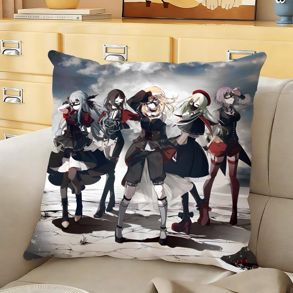 Anime AAve MMujica Cushion Cover Soft Durable Reversible Pillow Cover Home  Car MultiScene Daily Comfort Pillowcase