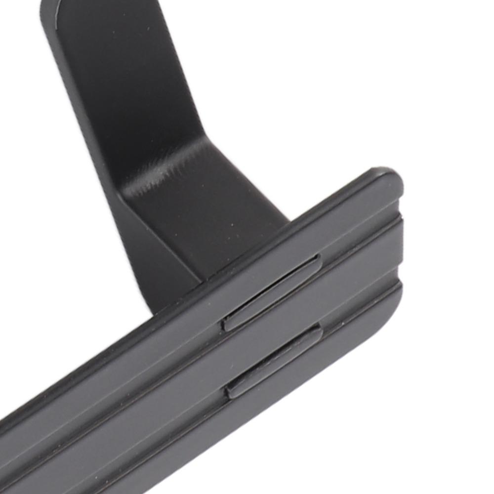 Black Coat Rack Durable Row Hook Decorative Towel Hook Kitchen Bathroom Wardrobe Entryway Bedroom