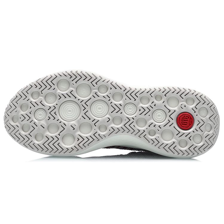 Li Ning BD5 Street Sole Non-Slip Shock Absorption Low-Top Basketball Shoes Women Sneaker Chinese-Painting-Red AGBR002-2
