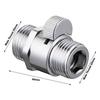 G1/2 Shower Flow Control Valve Brass Water Flow Control Valves New Water Shut-Off  Bidet Sprayer