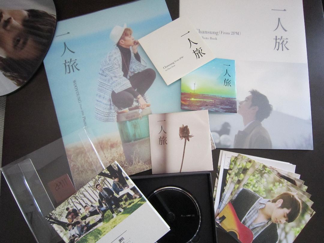 

[USED] 2PM Photobook Hitori Tabi & CD MEMBER S SELECTION