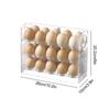 Egg Box Refrigerator Side Door Flip Storage Box Egg Rack Egg Tray