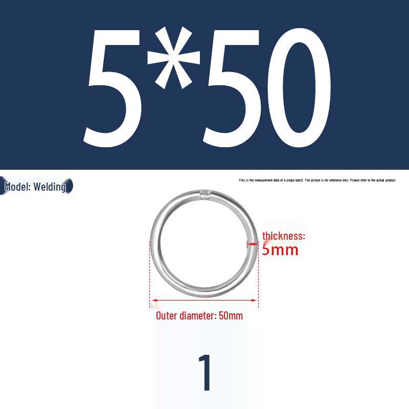 304 Stainless Steel Seamless O-Ring for Lifting and Hammock Yoga Connection