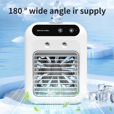Portable Air Conditioner with Large Water Tank Rechargeable Battery Natural Wind Mode Quiet Operation Portable AC Unit