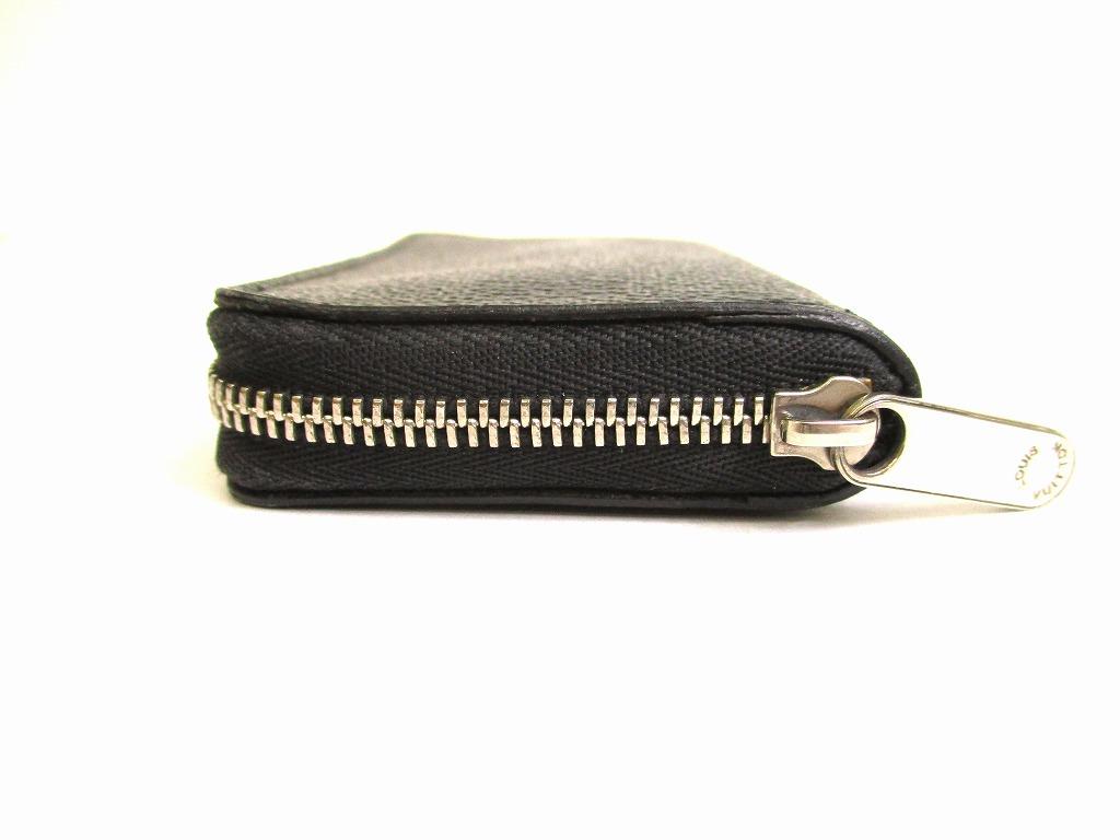 Authentic LOUIS VUITTON Damier Graphite Leather Zippey Coin Purse #a951  Refurbished