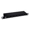 GeeekPi 10-inch Rackmount Power Distribution Unit (Rack PDU) DC PDU Lite 7-CH 0.5U, for DeskPi Rackmate T1T0T2 and 10-inch Server Cabinets, with 7
