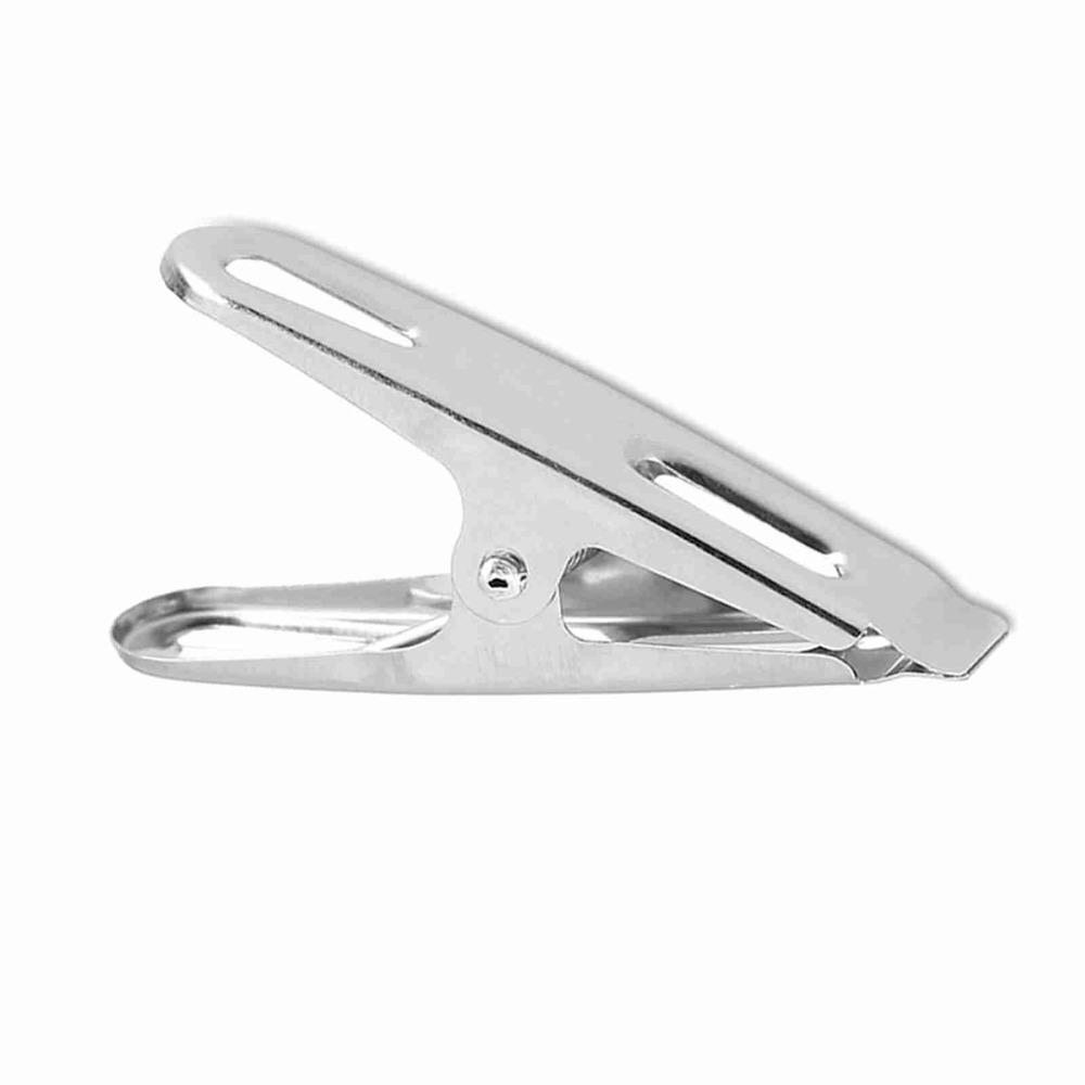 20Pcs Laundry Stainless Steel Clothes Peg Small Windproof Laundry Clip Multi-functional Sock Clip Home