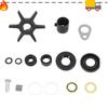 Replacement Spare Parts 46-42089A5 Water Pump Impeller Repair Kit For Mercury Mariner 6/8/9.9/10/15 HP 2 Stroke Outboard