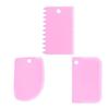 Cake Scraper Smoother Adjustable Fondant Spatulas Cake Edge Smoother Cream Decorating DIY Bakeware Tableware Kitchen Tool 1pc
