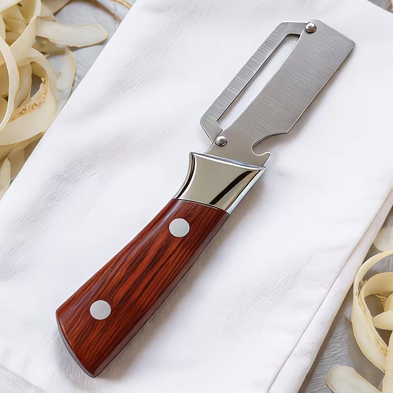 

Stainless Steel Vegetable Peeler Thick Blade Potato Carrot Pumpkin Peeler Ergonomic Handle Fruit & Vegetable Slicer, Durable Easy Clean Kitchen Tool
