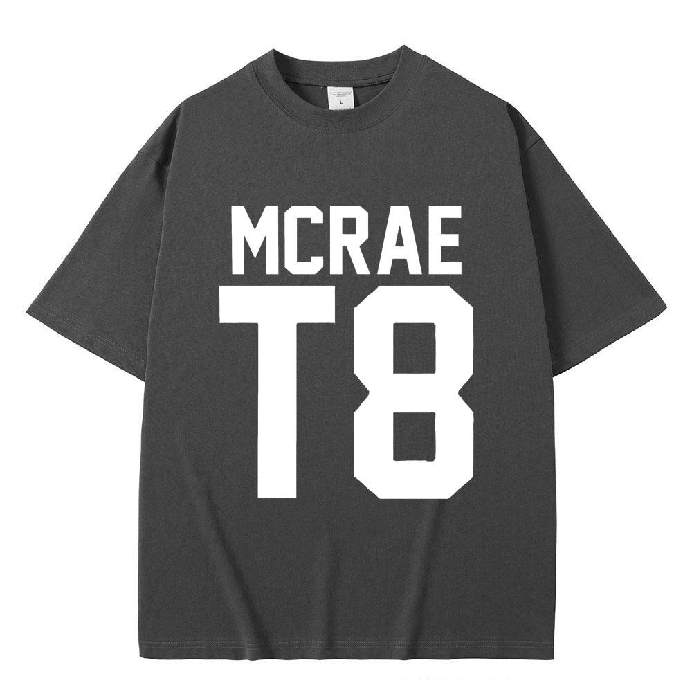 Singer Tate Mcrae T8 Graphic T Shirts Men Women Fashion Vintage Trend T-shirt Summer Male Casual Oversized Crewneck Short Sleeve