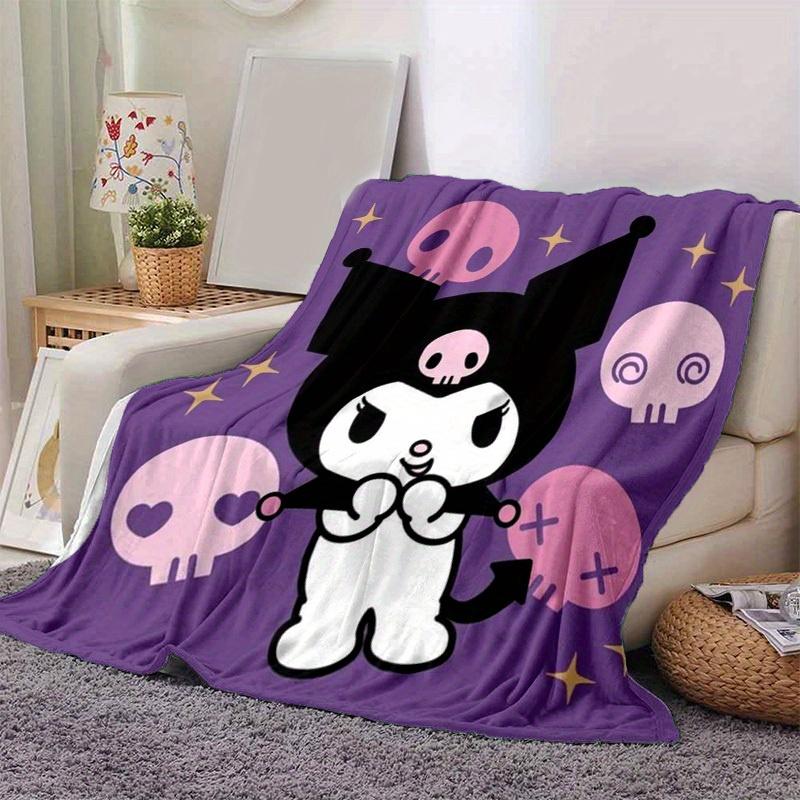 1pc. Cute Skull Patterned Blanket - Perfect for Home, Office, or Outdoor Use - Ideal G