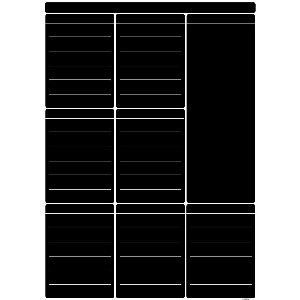 Reusable A3 Whiteboard Calendar Erasable Soft Magnetic Fridge Calendar Weekly Calendar Memo School