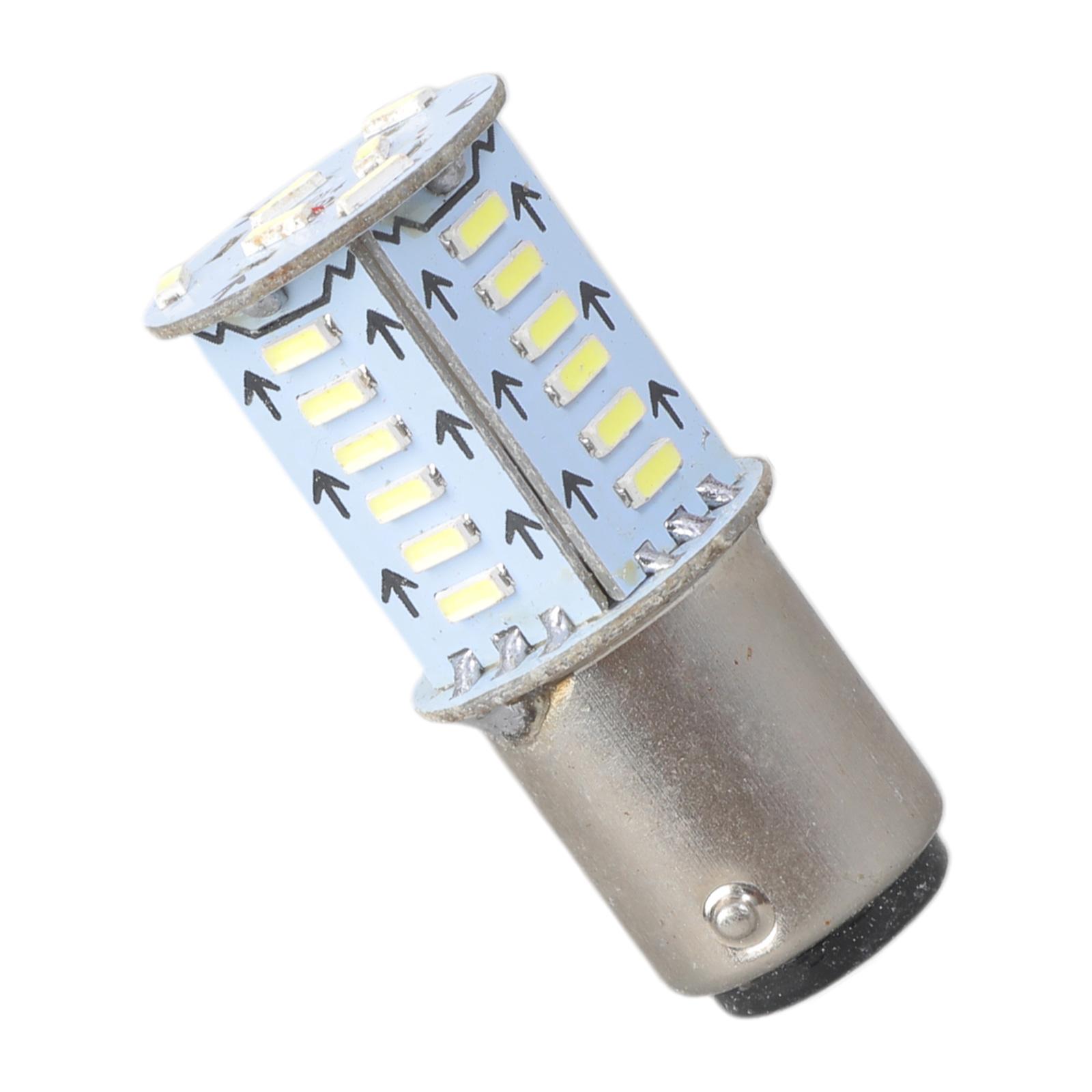 

Long Lasting LED Motorcycle Brake Light Flashing Increases Nighttime Visibility Weatherproof for City and Highway Use белый