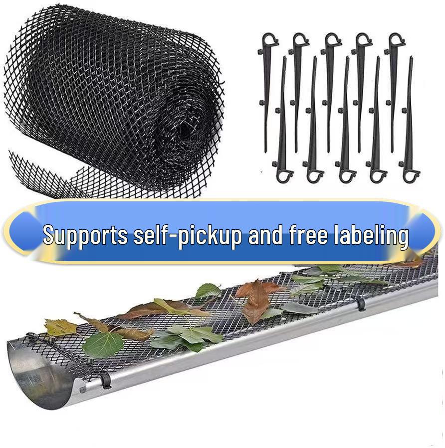 Anti-Leaf Gutter Net: Protective Roof Guard Against Clogging
