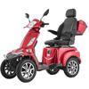 Scooter elettrici per la mobilità a 4 ruote Heavy Duty per anziani e adulti, capacità 500 libbre, 35 KM 3 velocità lunga autonomia, scooter elettrico ricreativo All Terrain da 1000 W