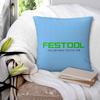 Logo Festool 5 Housse de Coussin Carrée Housse de Coussin Housse de Coussin Housse de Coussin Jeté pour Maison Chambre Voiture