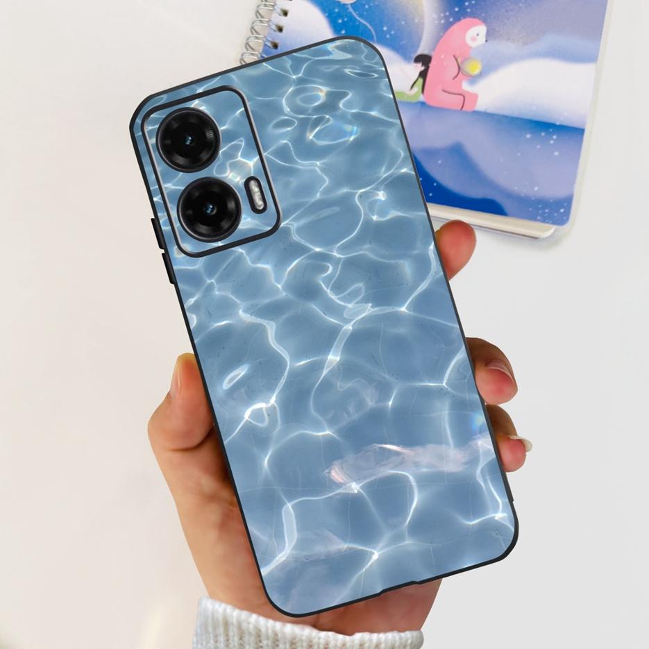 For Motorola Moto G35 G55 G85 Case Cute Painted Cover Matte Phone Case For Moto G85 G 35 G55 MotoG35 MotoG55 MotoG85 Soft Fundas
