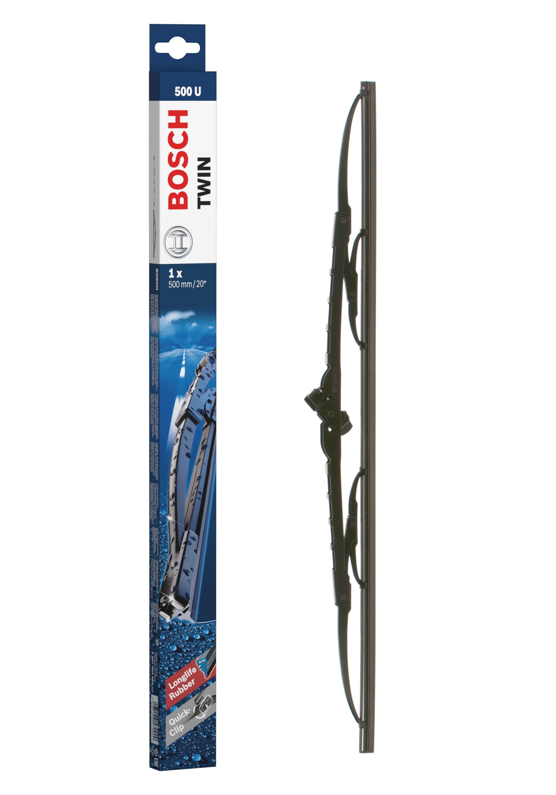 

Blade Twin Single 1PC Product 500U BOSCH/Wiper Number