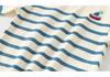 Boys' Cotton Striped Sweater with Sailboat Embroidery