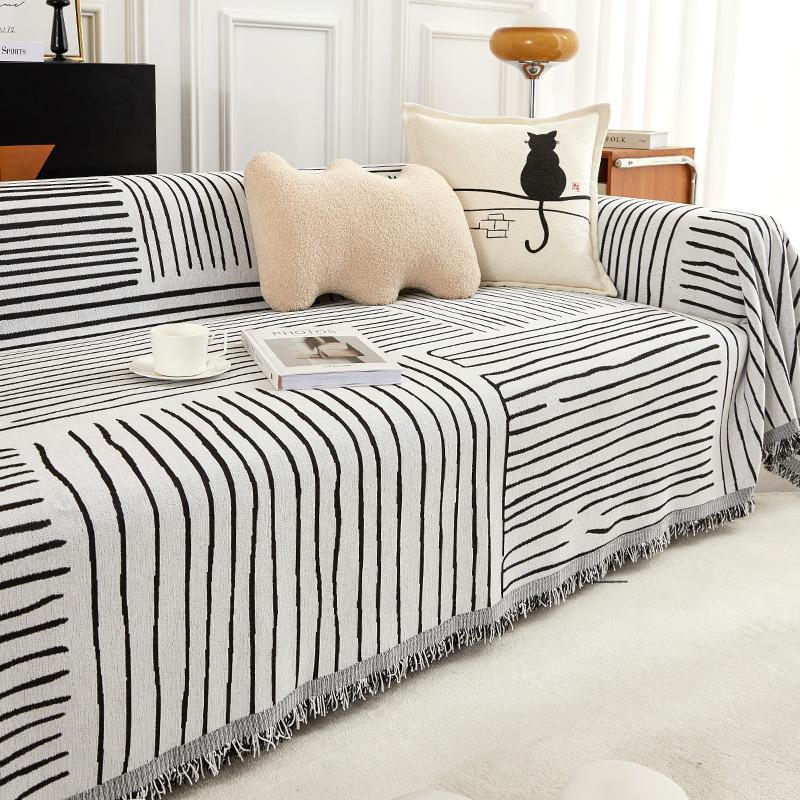 

INS стильный чехол для дивана, полотенце, четыре сезона, универсальный простой современный чехол с защитой от царапин, универсальное универсальное покрывало для дивана 180*150cm