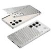 Luxury Metal Cooling Phone Case for Samsung Galaxy S23 S24 S25 S26 Ultra Detachable Honeycomb Hole Aromatherapy Phone Cover