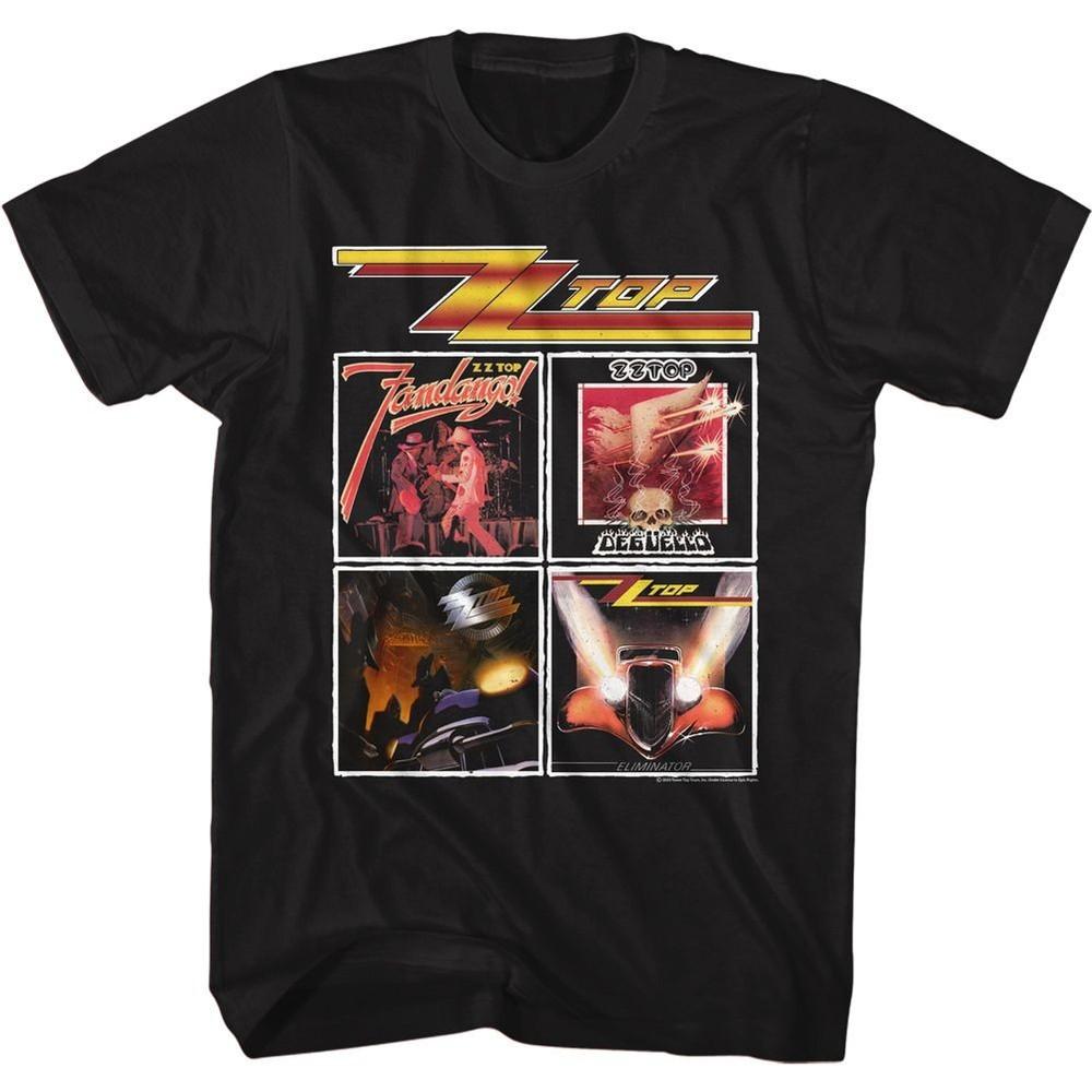 

Zz Top - Top Albums - Short Sleeve - Adult - T-Shirt L