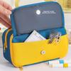 Multi Layer Pencil Case Zipper Stationery Storage Bag Simple Pencil Pouch  Kids Children