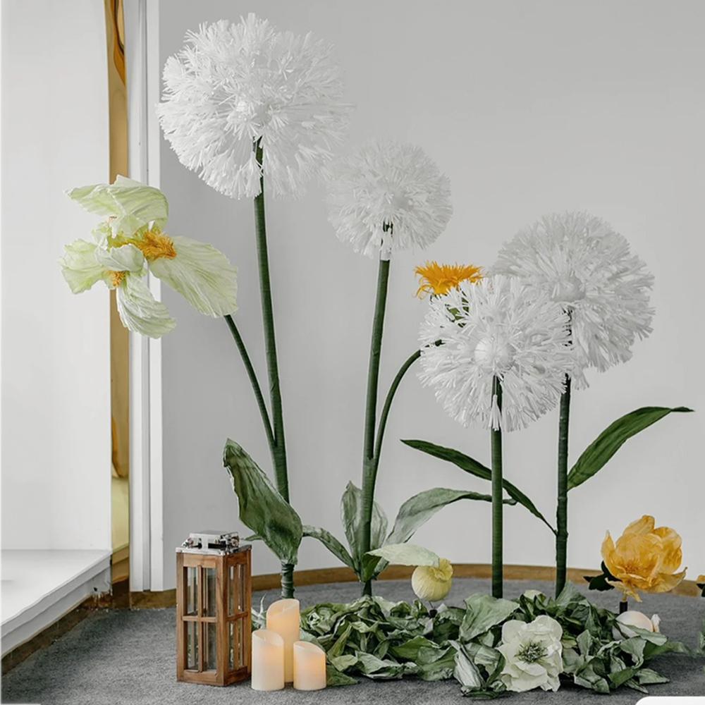 5M Aluminum Plastic Fake Flower Stem Modeling Pipe Aluminum Plastic Molding Pipe Styling Tube Wedding Party Decora DIY Props