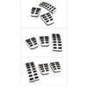 CAR pedals suitable for Kia K2 retrofit, accelerator, brake, rest area, anti-skid pedal accessories