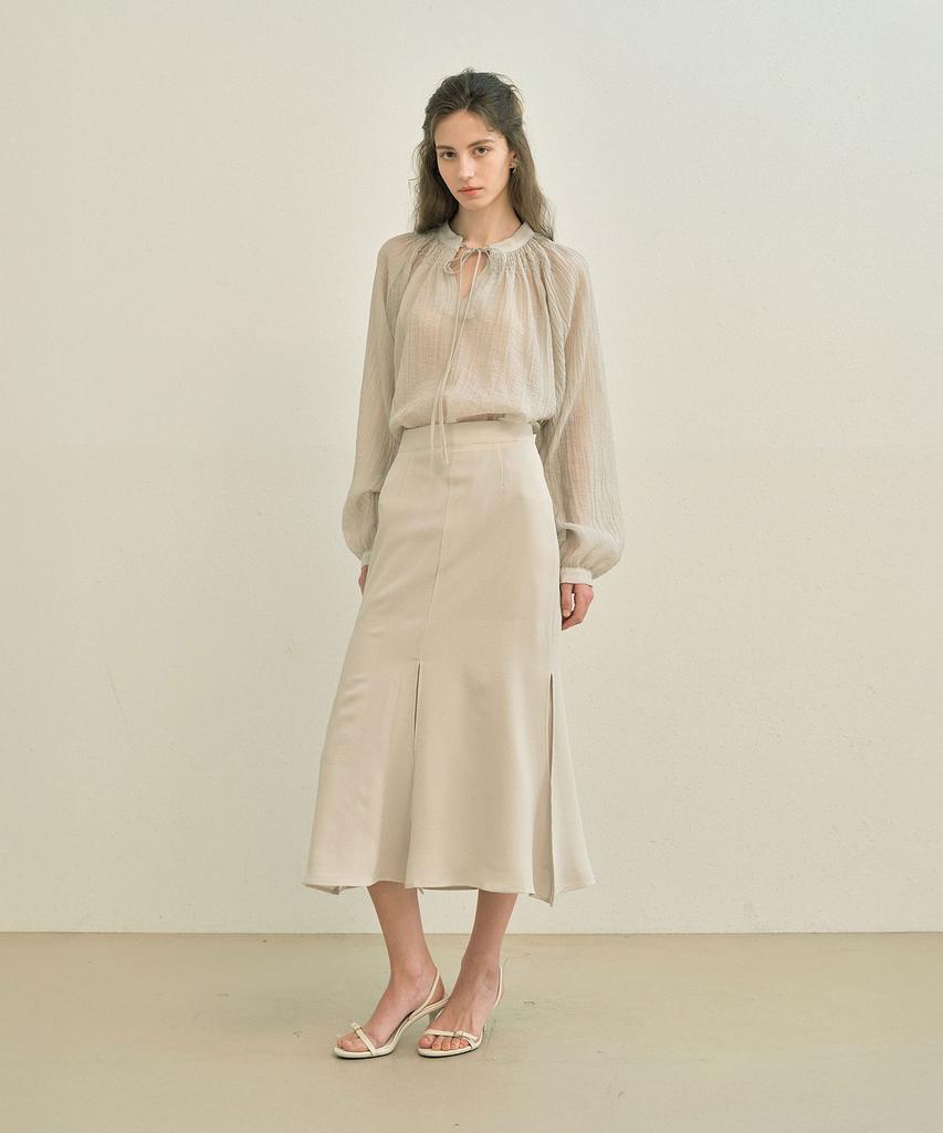 Meibeoyu Taro Skirt _ Mint