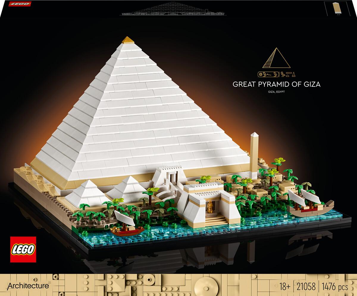 

LEGO конструктор Architecture – Haus – Cheops – Pyramid (21058)