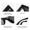 New Trend Fashion Small Square Sunglasses Women Ins Popular Retro Punk Glasses Men's Trending Sunglasses Shades For Men UV400