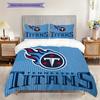 Set Copripiumino Trapuntato con Fantasia Tennessee Titans Federa Decorazione per la Casa Regalo di Compleanno (1 * copripiumino + 2 * federa, senza nucleo)