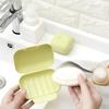 Portable Soap Dish Travel Soap Box Container Bathroom Home Small/big Sizes Candy Color Plastic Soap Dish Holder BXFZH02