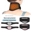Magnetic Tourmaline Self-Heating Neck Brace - Windproof Cervical Support for Men & Women