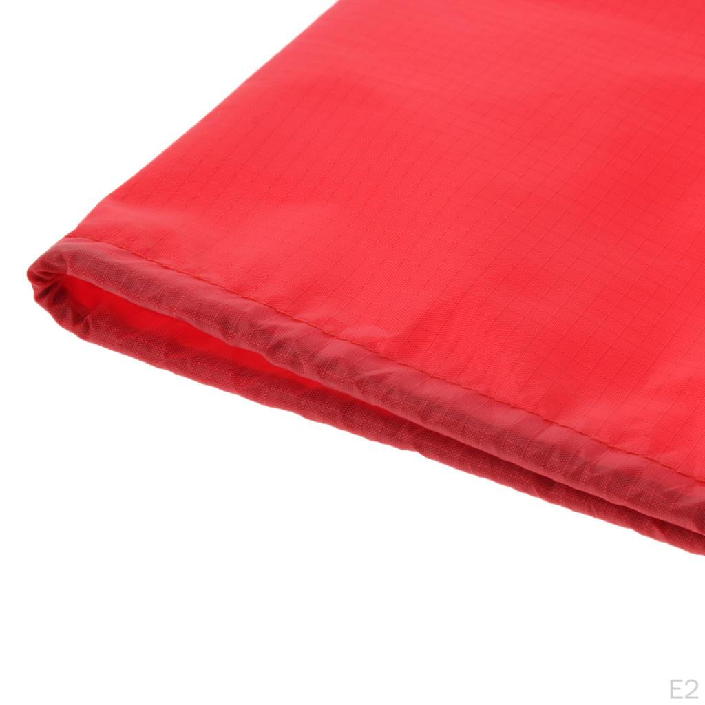 Waterproof Drawstring Storage Bag Stuff for Clothes - Green