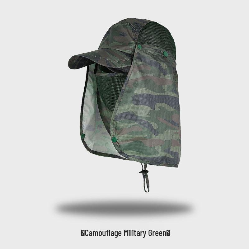 Men's Quick-Dry UV Protection Waterproof Sun Hat for Outdoors