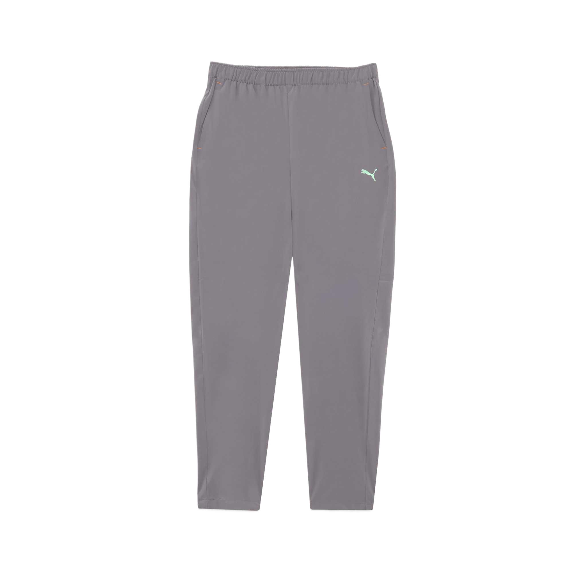 Puma Moisture-Wicking Quick-Dry Solid Color Knitted Sports Pants Women bottoms 528891-15 S