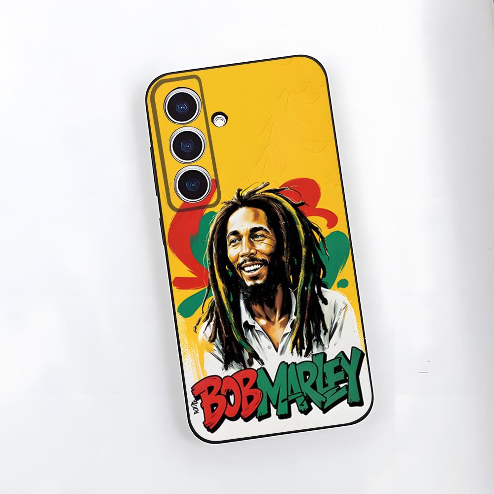 

Bob Marley Rasta Lion Phone Case For Samsung S26 S25 Plus S20 S20 Plus S22 Ultra S23 FE S21 Plus S21 Ultra Soft Cover Samsung S20 Plus
