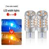 Motorcycle & Car Dual Color High Brightness T10/T15 42SMD Parking/Turn Signal W5W Tail Light Bulb