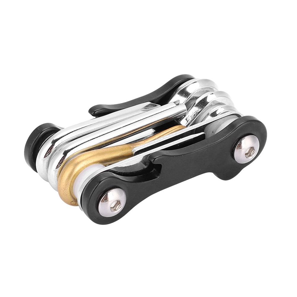 KEEP DIVING Portable Folding Allen Key Wrench 8 in 1 Wrenches Repairing Tools Set