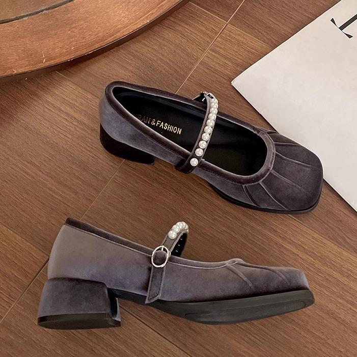 Retro British Style Platform Small Leather Shoes Women's 2025 New Spring and Autumn Internet Celebrity Versatile Skirt Mary Jane Single Shoes
