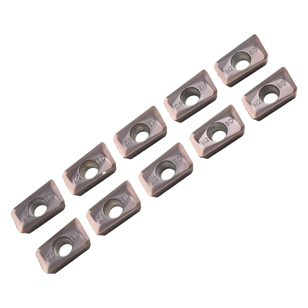 APMT1604PDER-M2 Insert 10pcs Tight Tolerances APMT1604PDER-M2 Insert Carbide For Finishing For Semi-finishing New