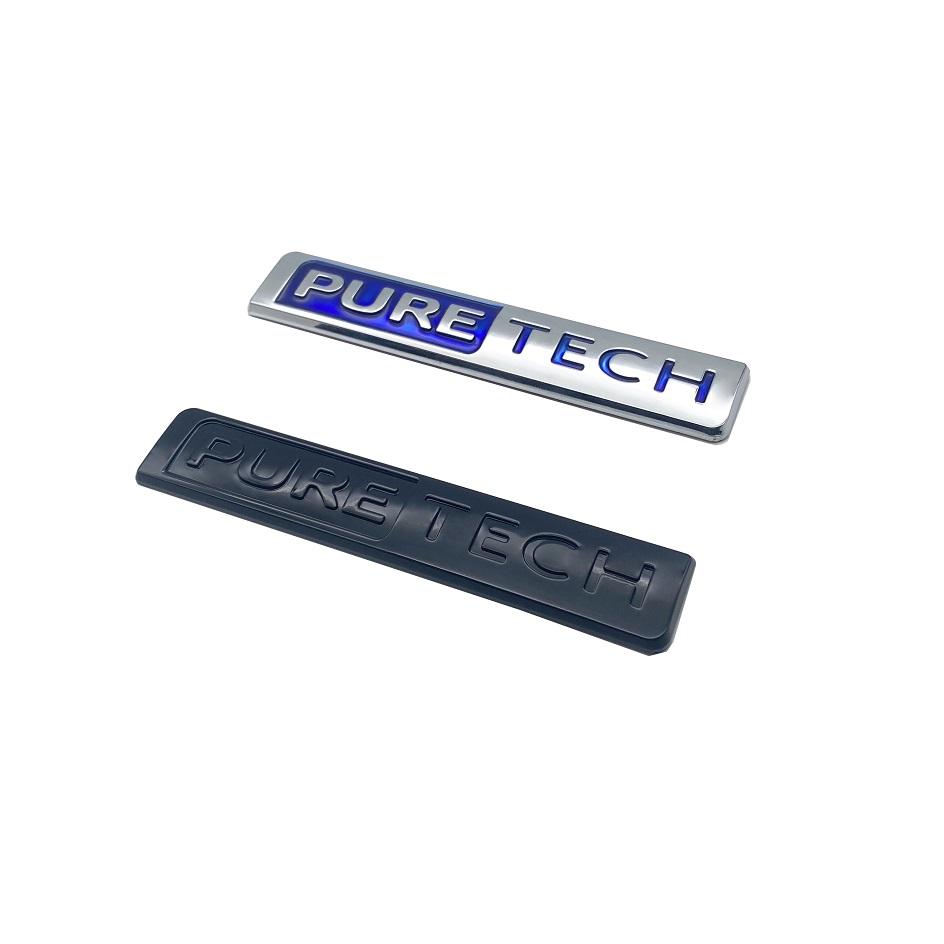 

Емблема з літерами ABS PURE TECH для Peugeot 5008 408 3008 2008 Значок на багажнику автомобіля Табличка з логотипом Наклейка з автоприкрасами Аксесуари PURE TECH