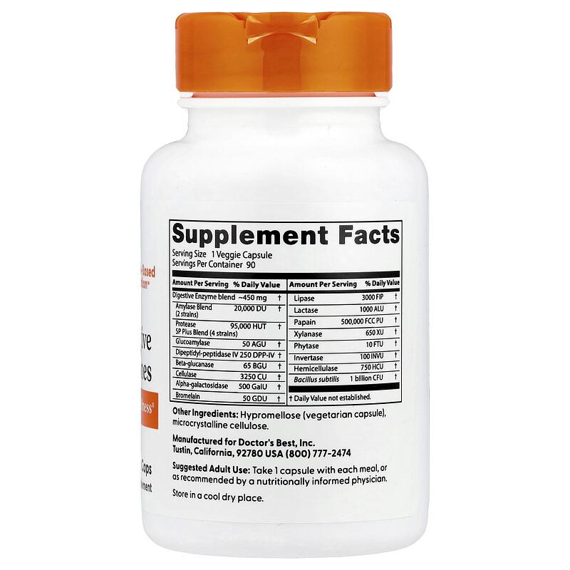 Digestive Enzymes, 90 Veggie Caps