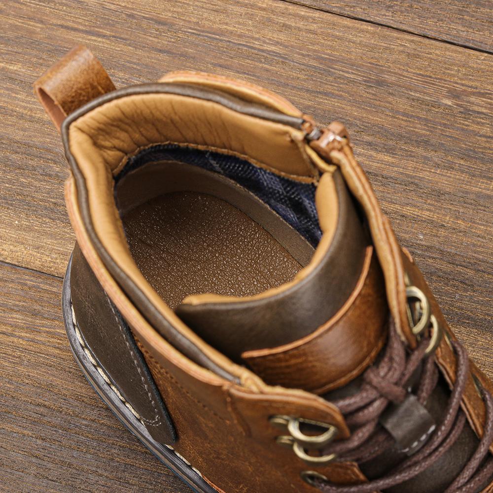 Size 7-13  Fashion Comfortable Brand Leather  Men Boots  #AL606